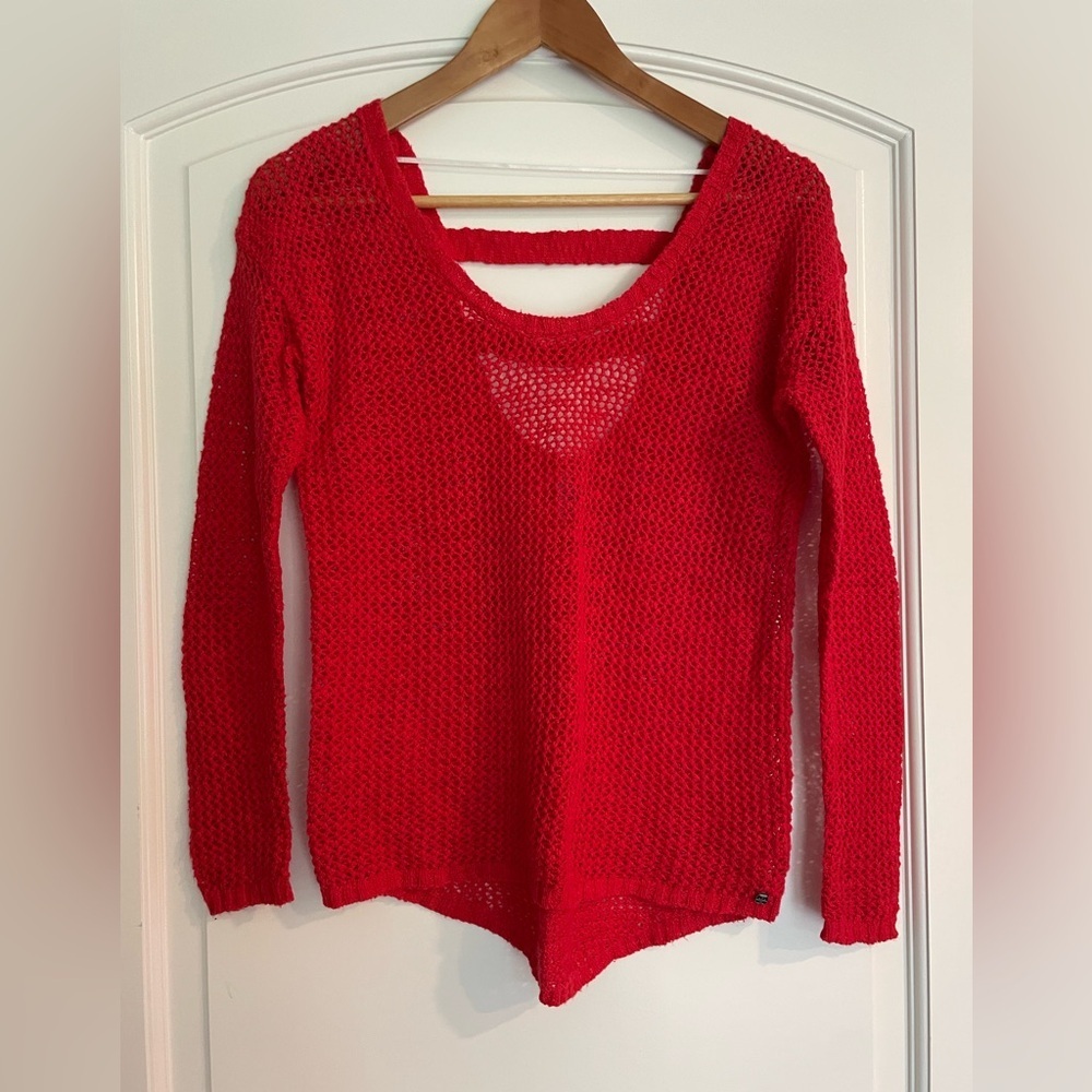 Soybu Vibrant Red Women's Knit Sweater